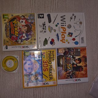Lotto Giochi Originali Nintendo 3DS + Wii + PSP