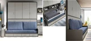 CAMA ABATIBLE CON SOFA FRM 