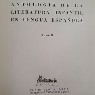 ANTOLOGIA ESPAÑOLA DE LA LITARATURA ESPAÑOLA