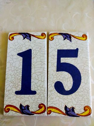 Azulejos Cerámica Número 15