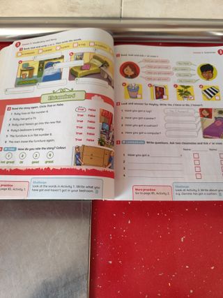 Libro de inglés OXFORD AMAZING Rooftops activiti 