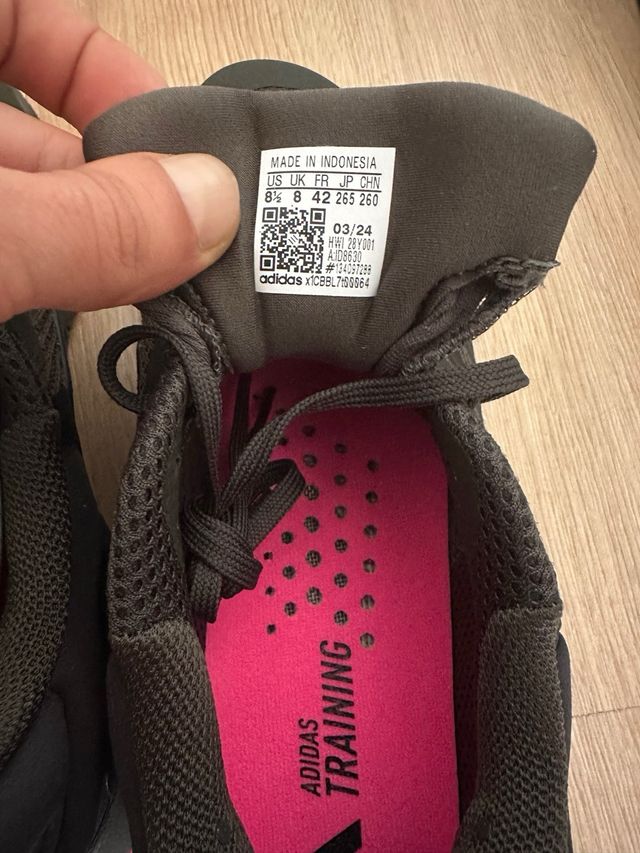 Adidas Dropset 3 Trainer Verde Militar y Rosa