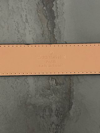 Cintura Louis Vuitton Damier Graphite