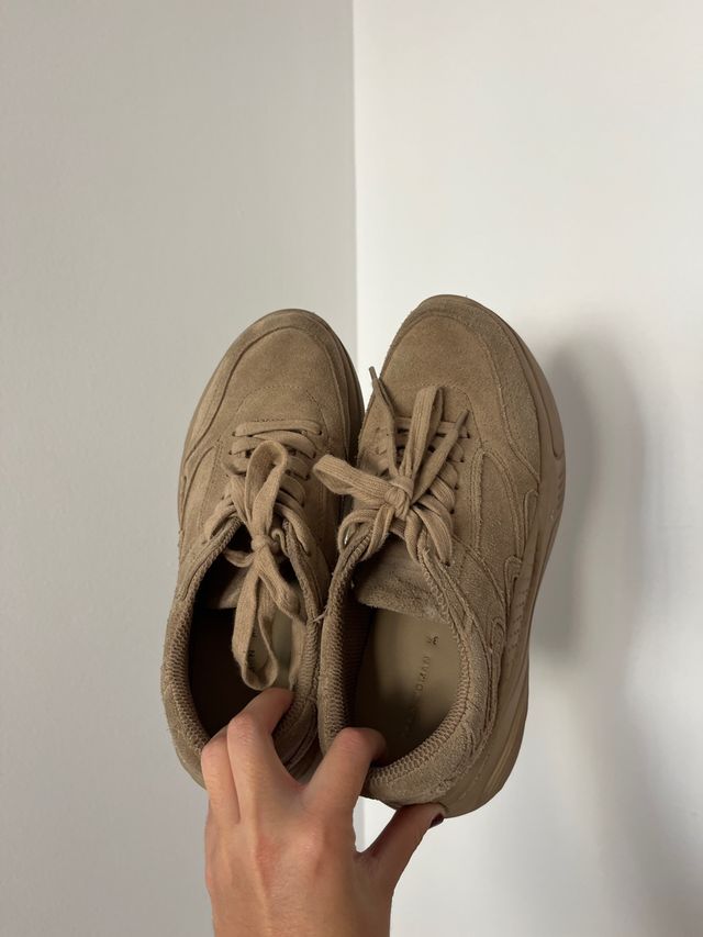 Zapatillas Beige/Marrón