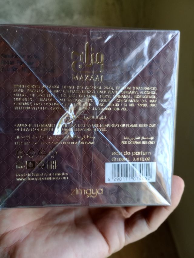 Perfume Zimaya Mazaaj Eau de Parfum 100ml