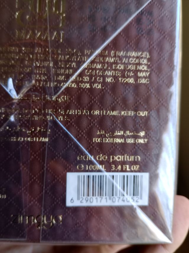 Perfume Zimaya Mazaaj Eau de Parfum 100ml