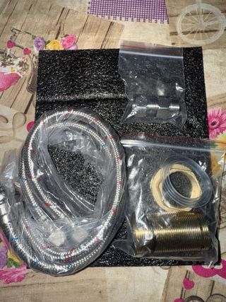 Rubinetto bagno moderno acciaio inox