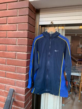 Chaqueta Nike Azul y Amarilla Talla XL