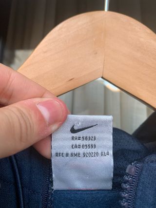 Chaqueta Nike Azul y Amarilla Talla XL