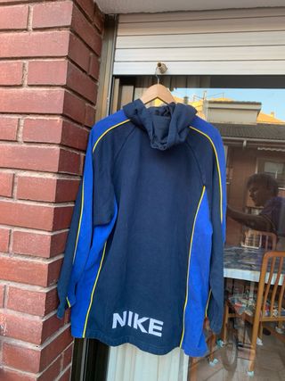 Chaqueta Nike Azul y Amarilla Talla XL