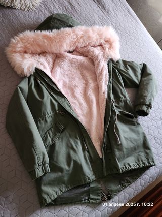Chaqueta 2 en 1 chubasquero y parka
