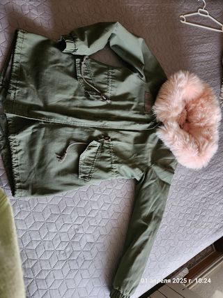 Chaqueta 2 en 1 chubasquero y parka
