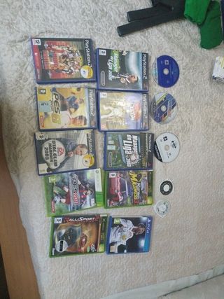 Lote Videojuegos PS2, Xbox, PS4