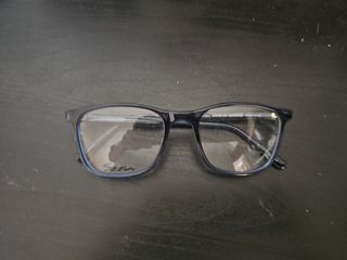 Montura gafas óptica azul sin graduar