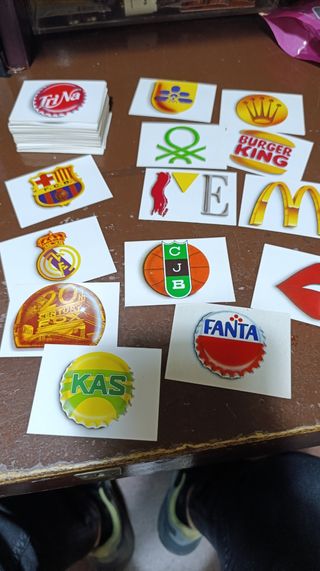 Cromos Colección Marca Mania