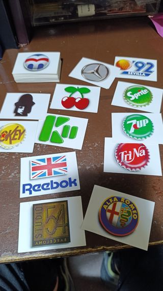 Cromos Colección Marca Mania