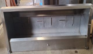 Campana extractora de acero inoxidable