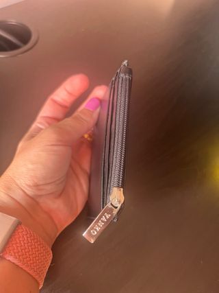 Cartera monedero piel YANKO negra
