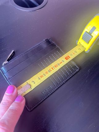 Cartera monedero piel YANKO negra