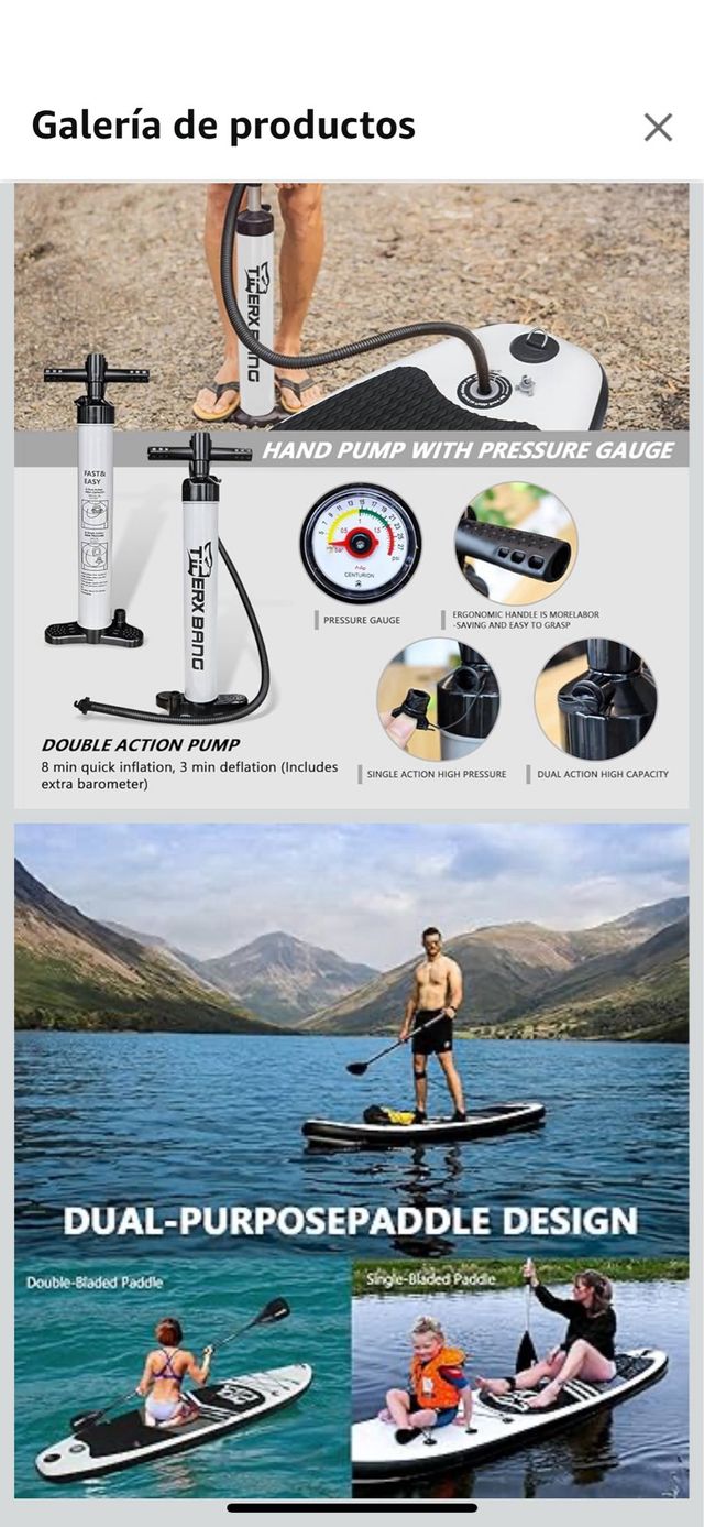 Tavola da surf gonfiabile TIGERXBANG