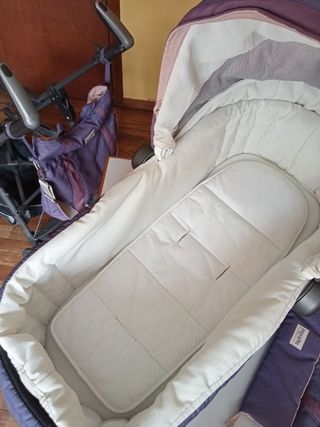 Silla de paseo Inglesina + capazo + base