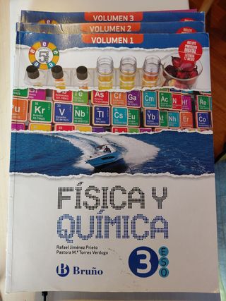 Física y Química 3 ESO 3 volúmenes Proyecto 5 e...