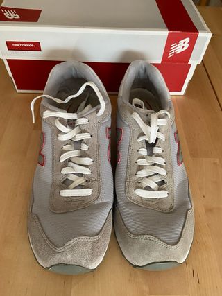 Deportivas New Balance 515 Gris/Rojo