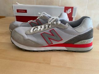 Deportivas New Balance 515 Gris/Rojo