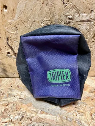 Bolsa Triplex morada y verde Made in Spain
