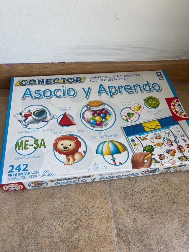 Juego Educativo Conector Asocio y Aprendo
