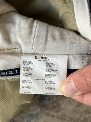 Pantalón Burberry de pana