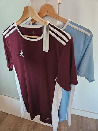 Conjunto camisetas Adidas Talla S Hombre. 
