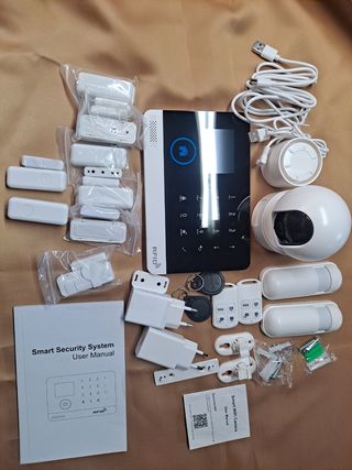 Sistema Alarma Hogar WiFi RFID Cámara