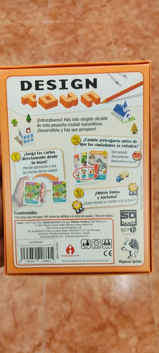 Juego de mesa Design Town