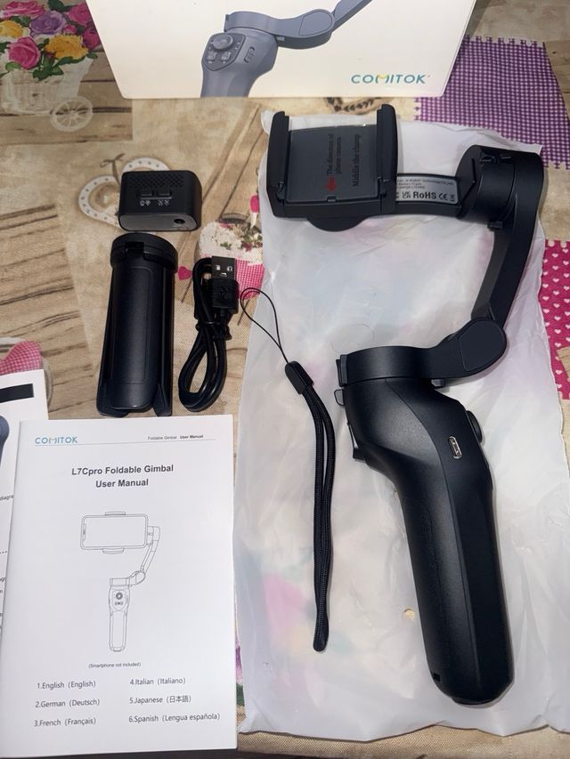 Comitok Gimbal Stabilizer per Smartphone