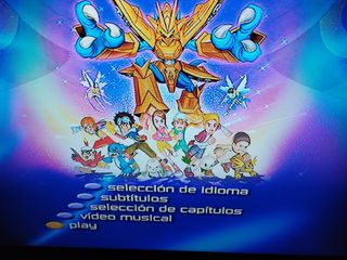 DVD Digimon: La Película (Español)