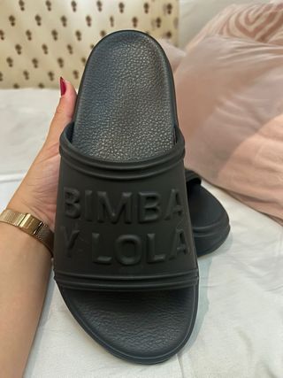 Chanclas BIMBA Y LOLA Negras