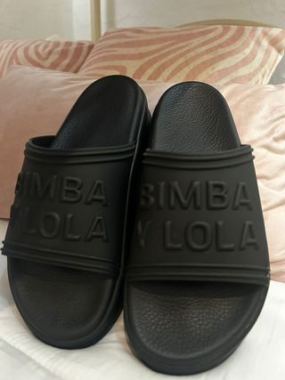Chanclas BIMBA Y LOLA Negras