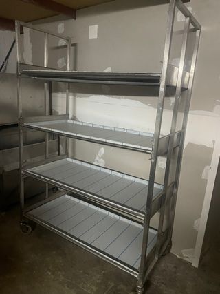 Mesa de trabajo de acero inoxidable