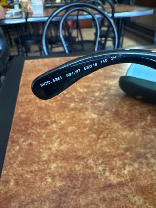 Gafas Versace MOD. 4361 GB1/87 Negras