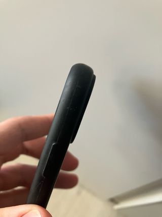 Custodia per iPhone XR nera opaca