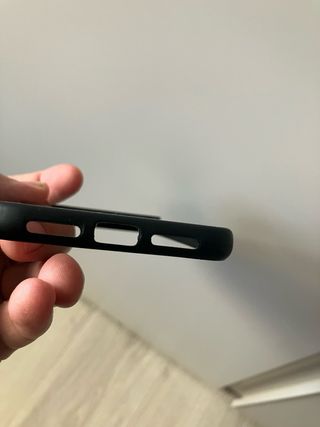 Custodia per iPhone XR nera opaca