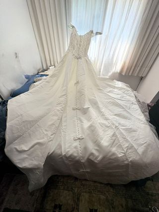 Vestido de novia vintage. Recoger.
última oferta!!