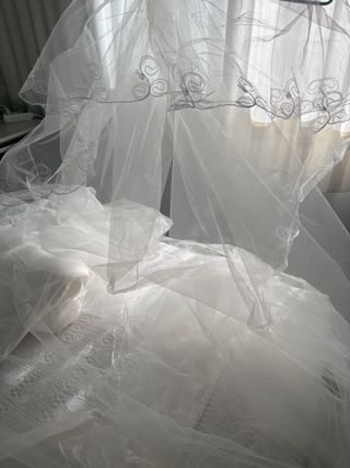 Vestido de novia vintage. Recoger.
última oferta!!