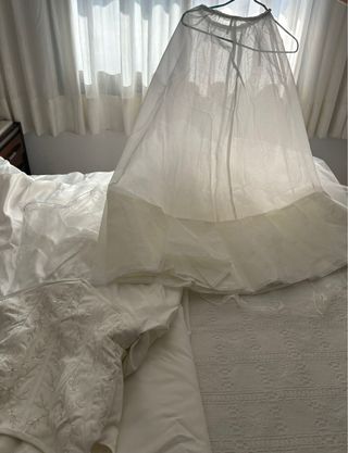 Vestido de novia vintage. Recoger.
última oferta!!