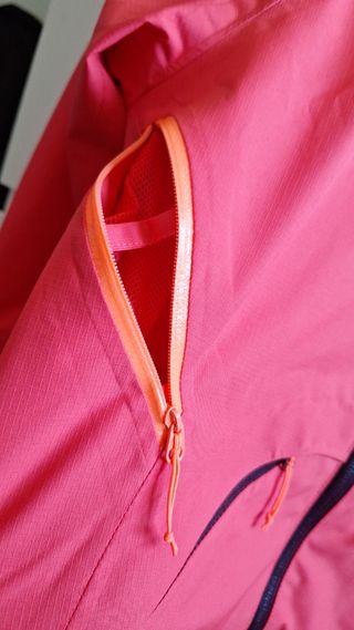 Chaqueta Quechua impermeable trekking 8-9 años