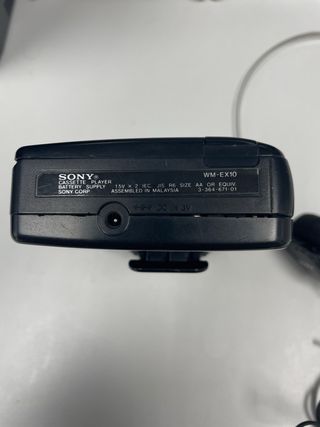 Walkman Sony WM EX-10 Negro