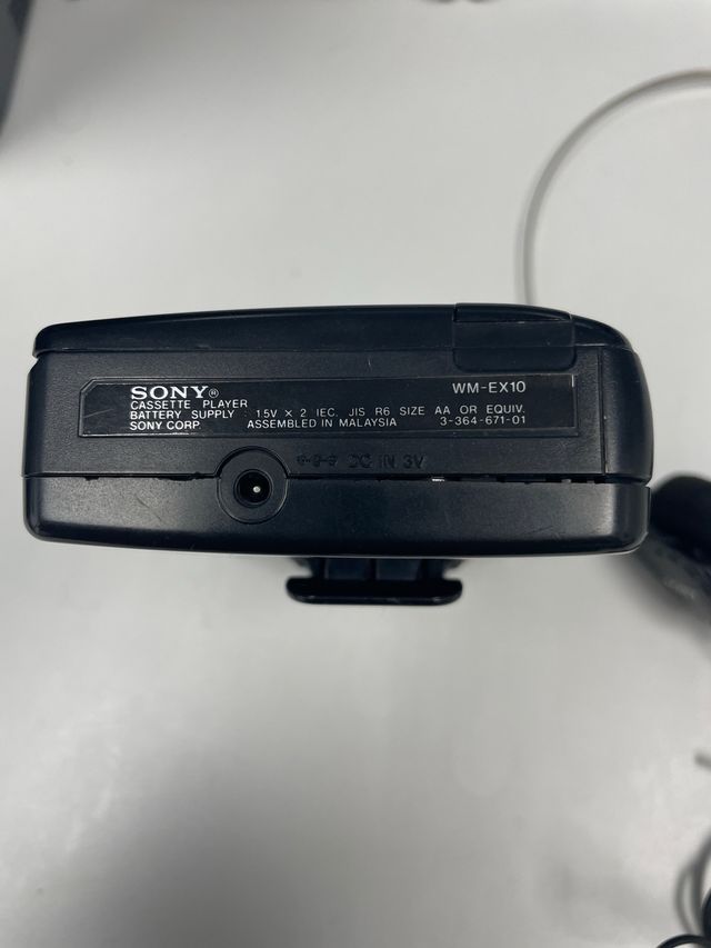 Walkman Sony WM EX-10 Negro