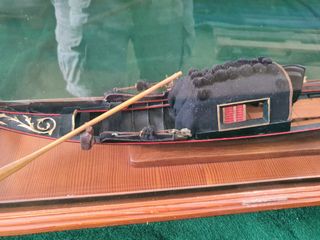 Colección Maquetas de barco en vitrina