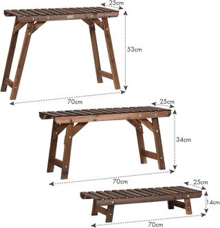 Porta Piante da Interno ed Esterno, Scaffale per P